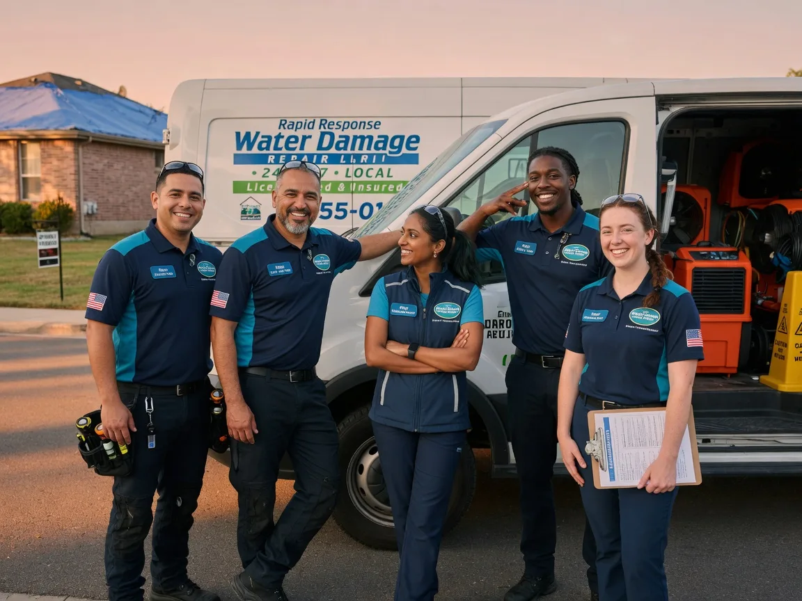 Water Damage Restoration company in Sheridan, TX